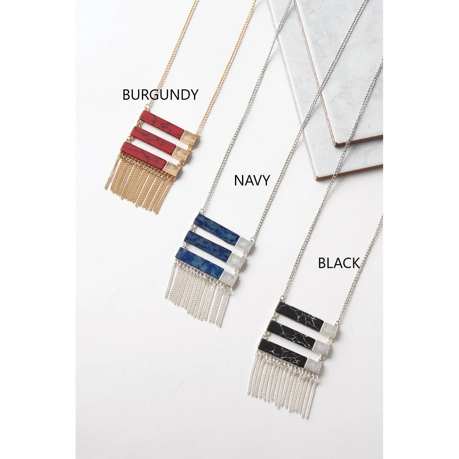 Simply Noelle Block Necklace