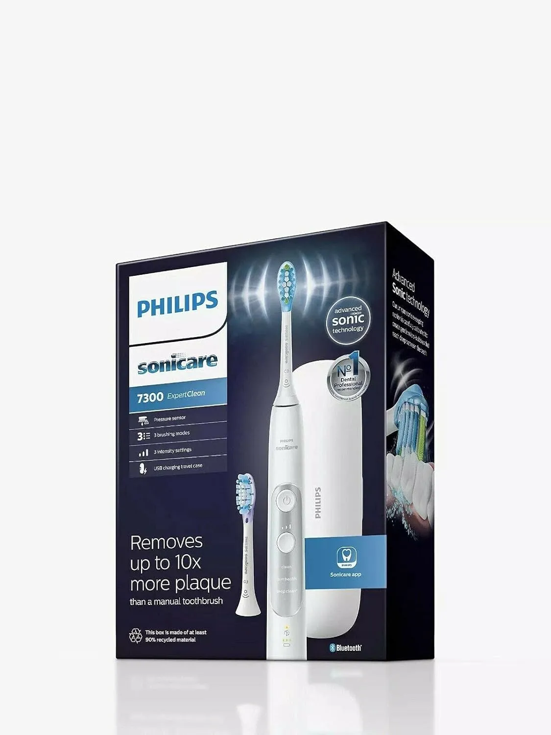 Sonicare ExpertClean 7300 Toothbrush, HX9611/22 (White)