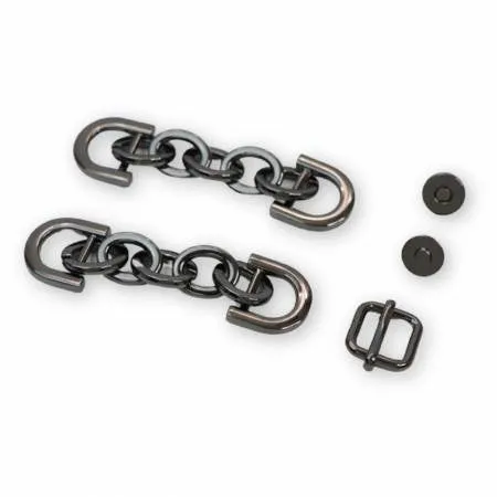 Sophie Hardware Kit Gunmetal - Sallie Tomato