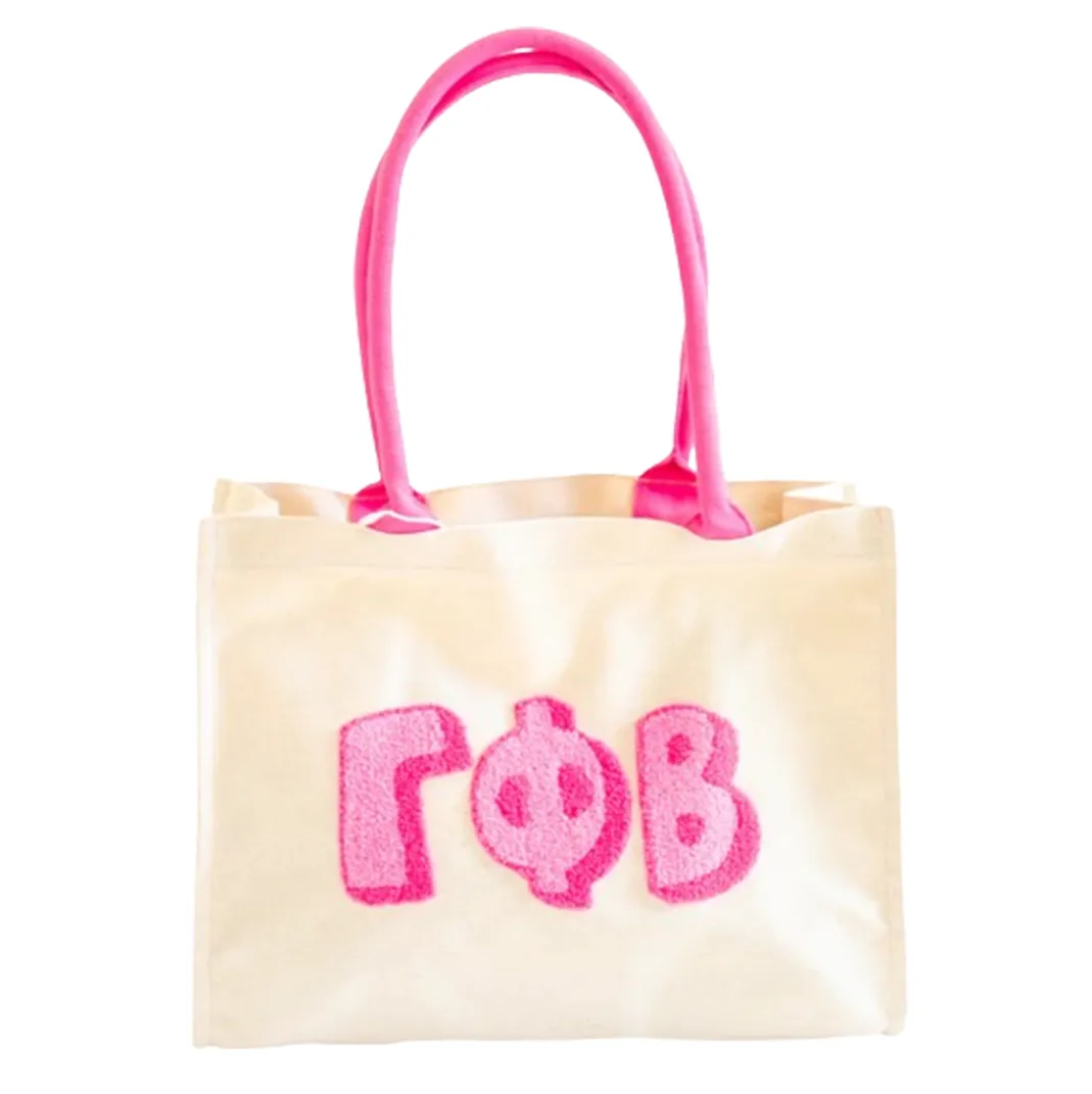 Sorority Chenille Gift Tote
