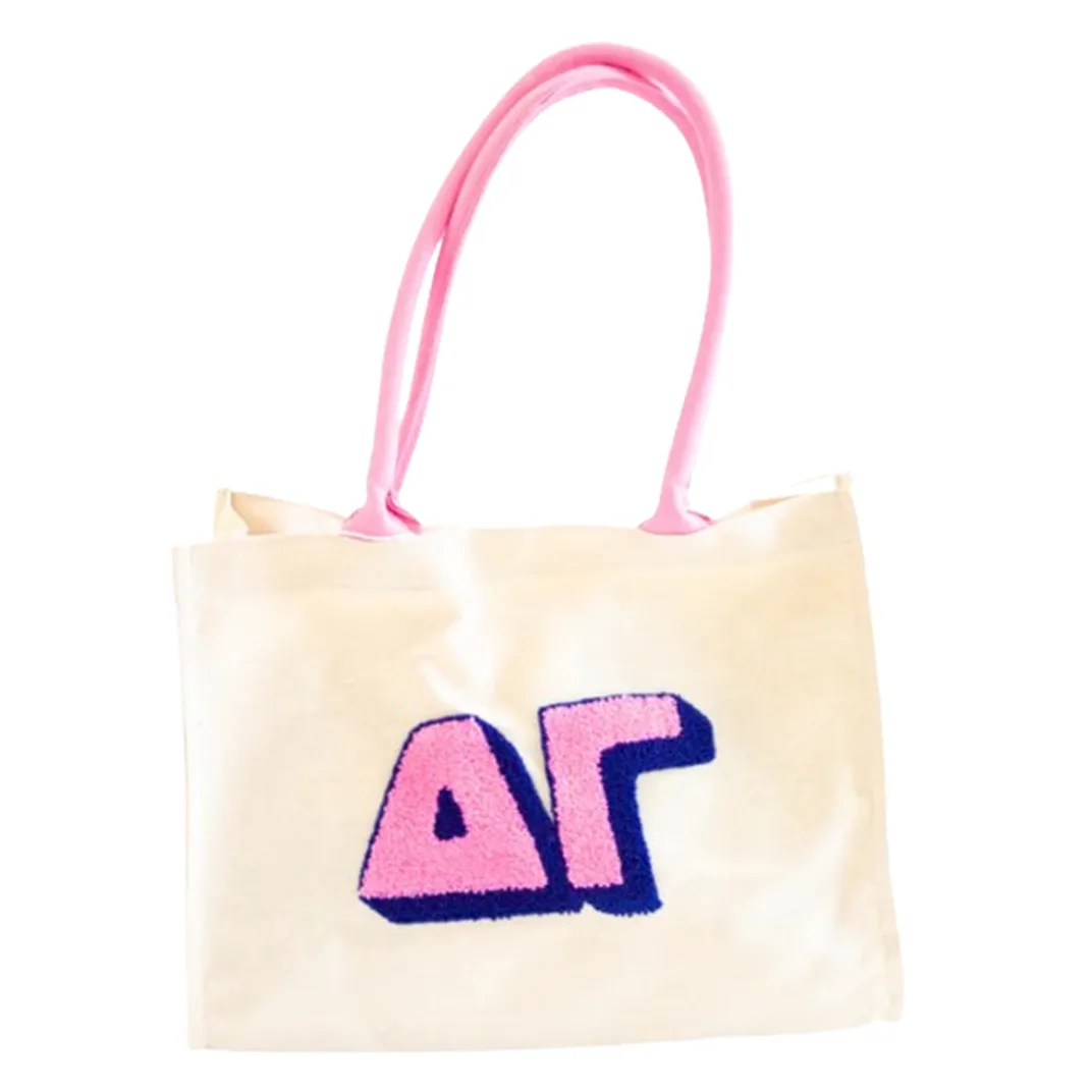 Sorority Chenille Gift Tote