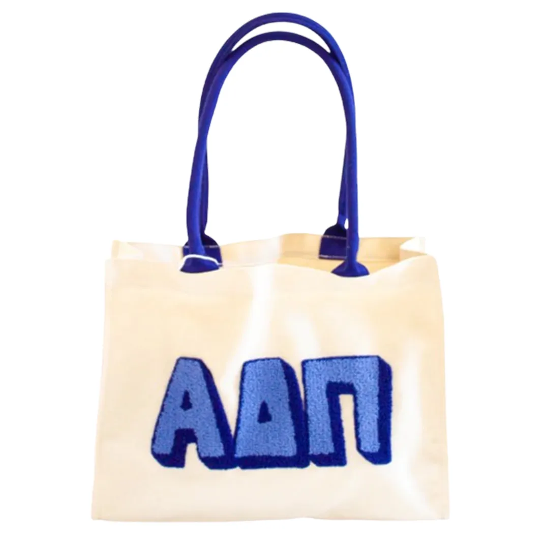 Sorority Chenille Gift Tote