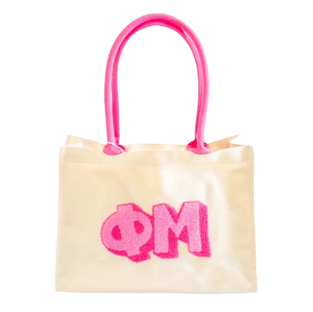 Sorority Chenille Gift Tote
