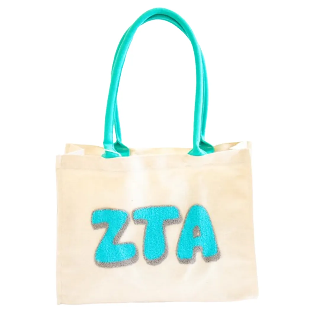 Sorority Chenille Gift Tote