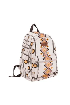South Western Canvas Backpack - Natural