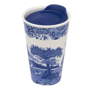 Spode Blue Italian Travel Mug - 8oz