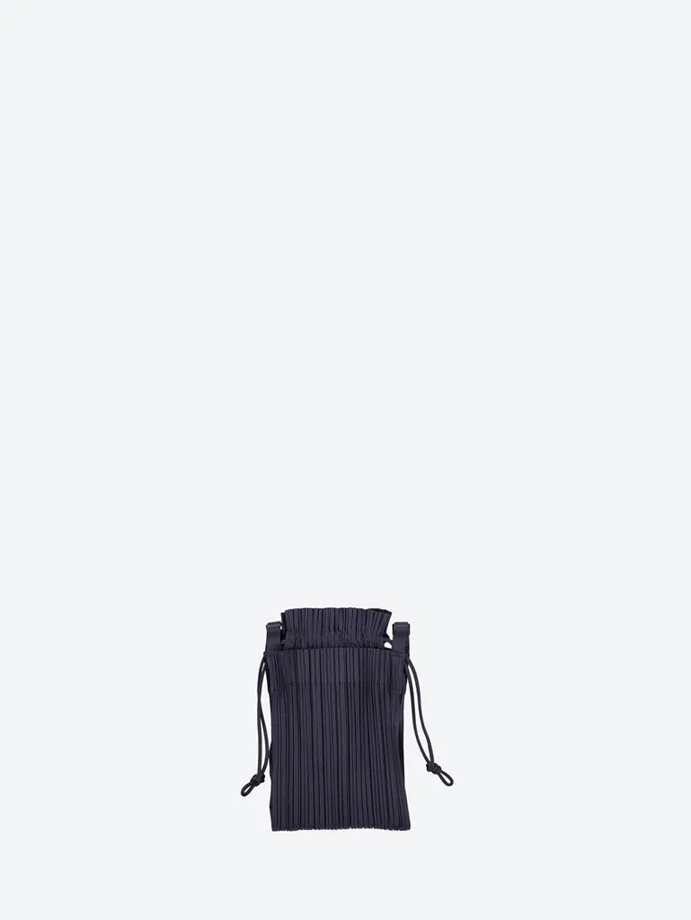 Square pleats bag