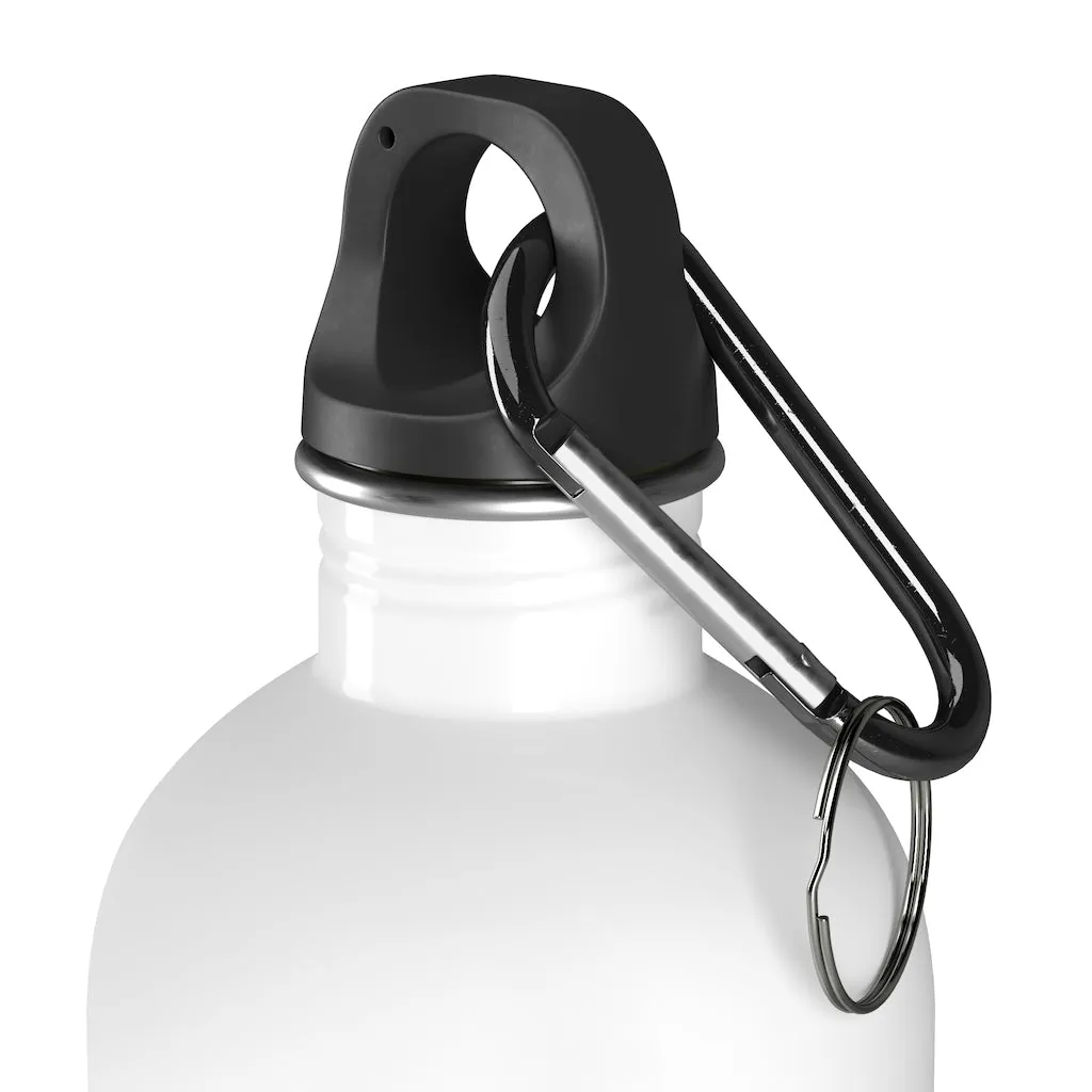 Stainless Steel Water Bottle Hot or Cold Bottle Carrier Christian Store Minimalist Line Art Home Office Through Love