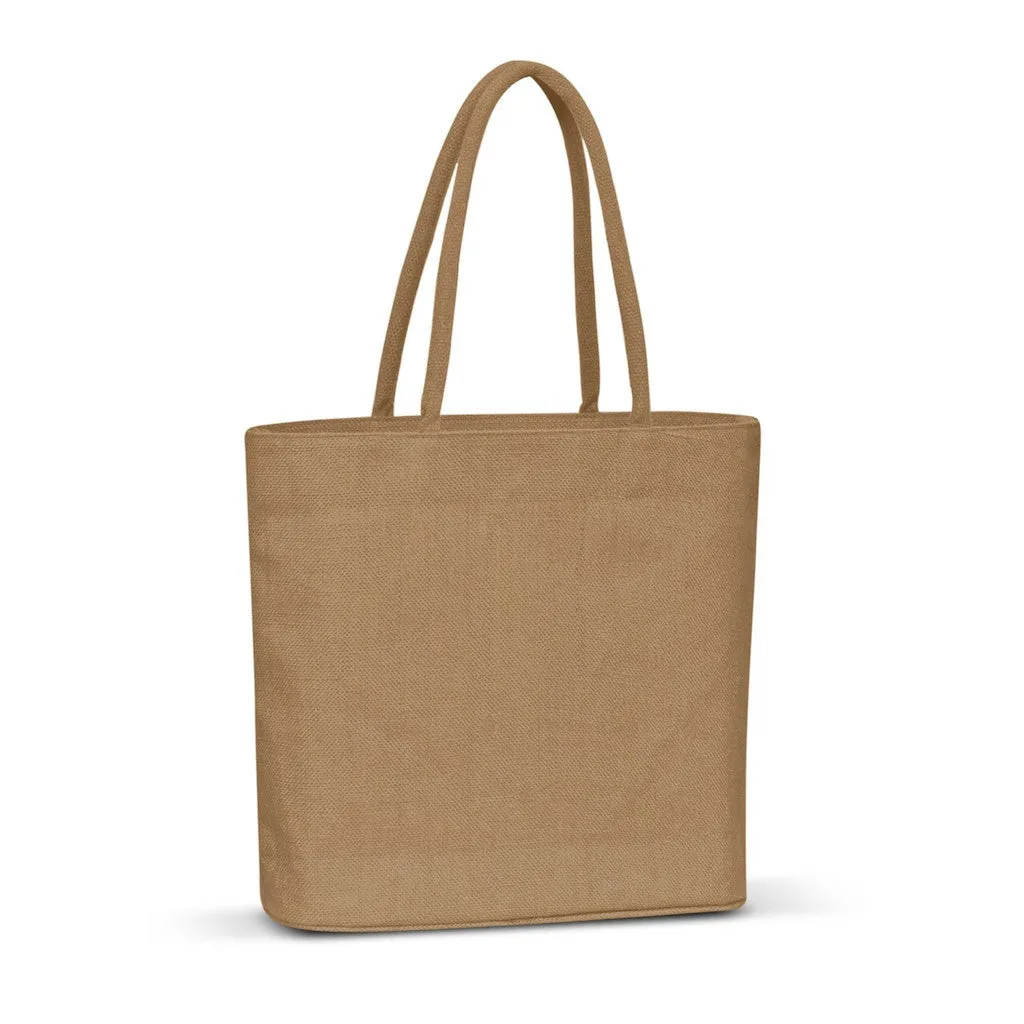 Stock Jute Carry Bag-Coloured(SJB-05T)