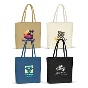 Stock Jute Carry Bag-Coloured(SJB-05T)