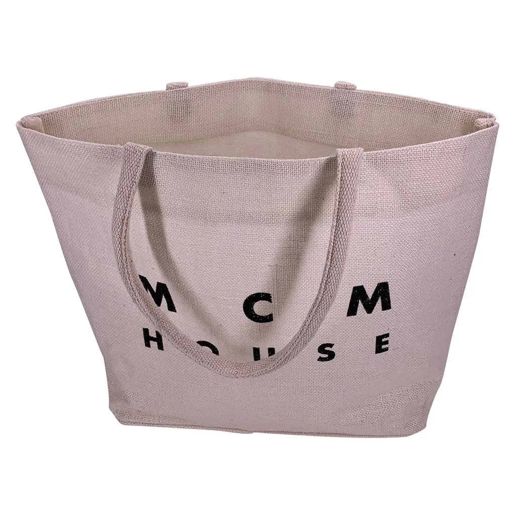 Stock Jute Carry Bag-Coloured(SJB-05T)