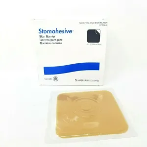 Stomahesive Skin Barrier Wafers 10cm x 10cm x 5 (S100)