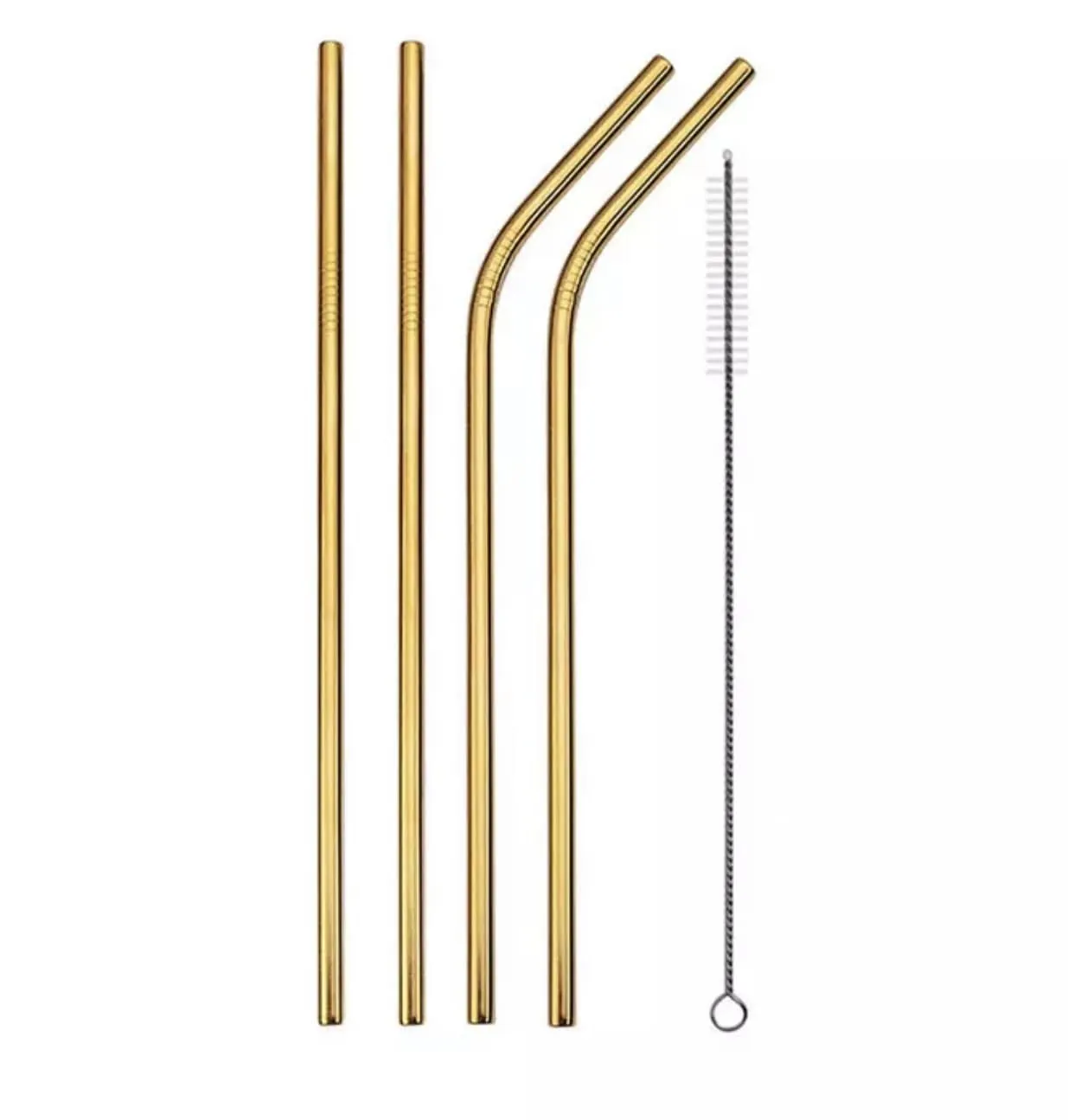 Straws Metal - set of 4 pieces   cleaner