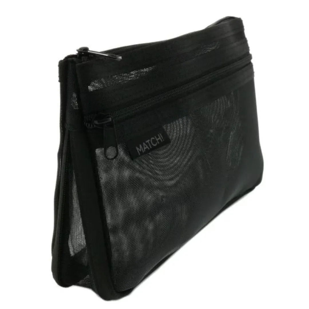 Sun Star Match Mesh Pencil Case