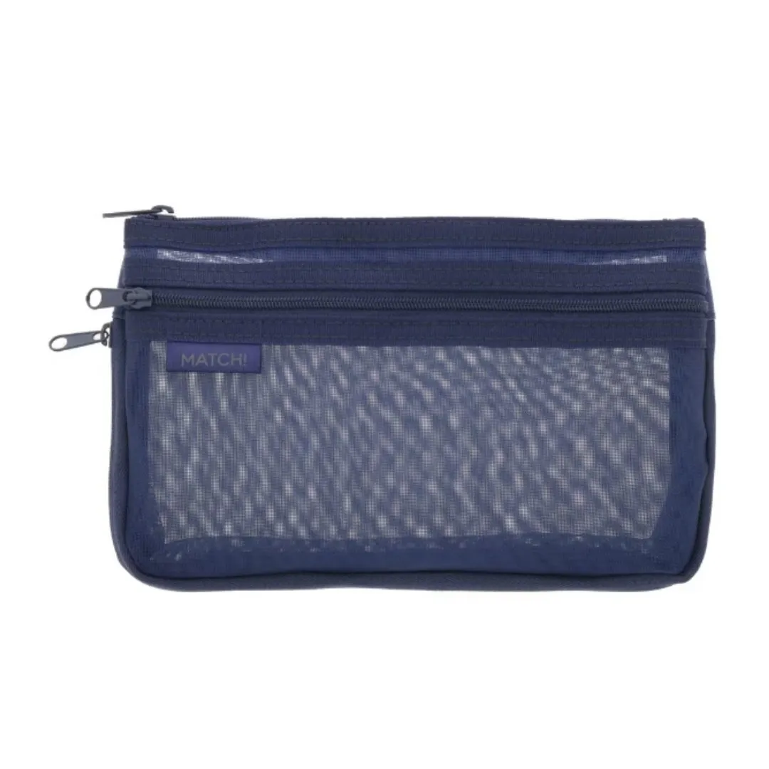 Sun Star Match Mesh Pencil Case