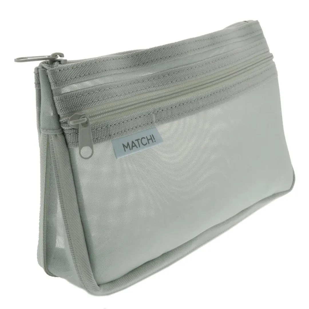 Sun Star Match Mesh Pencil Case