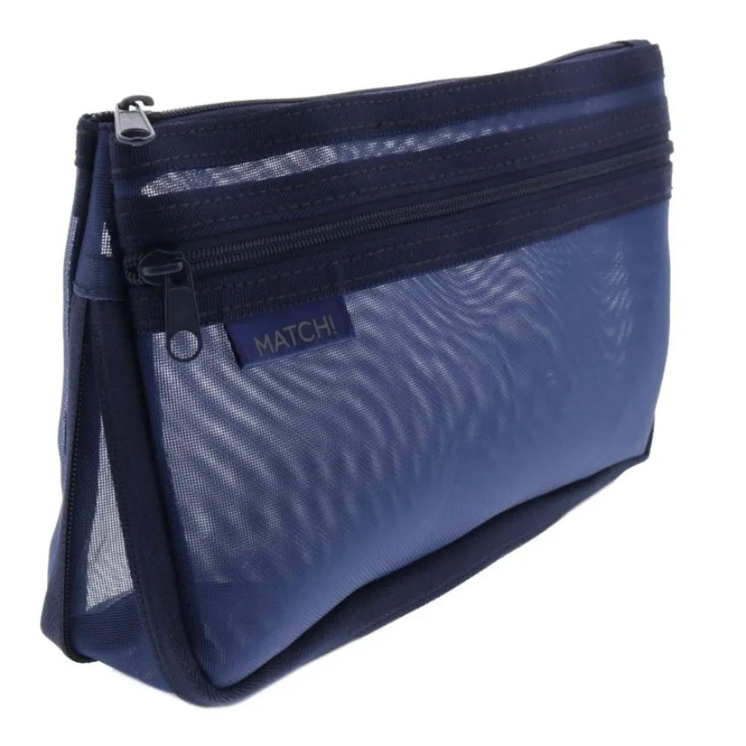 Sun Star Match Mesh Pencil Case