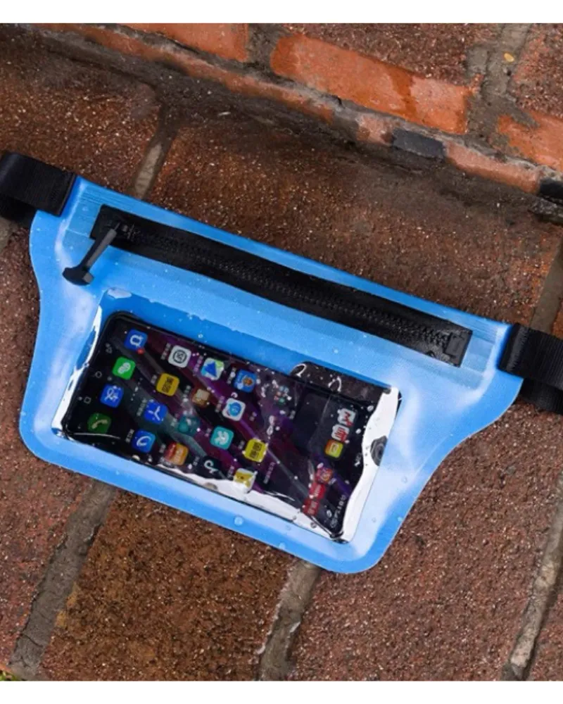 Swimming Phone Touch Screen Waterproof Waist Bag