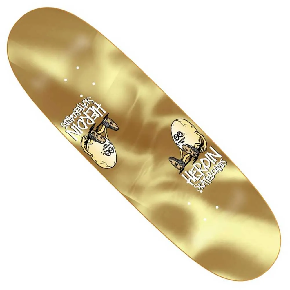 Symmetrical Gold Foil Egg 9.25x32 Heroin Deck