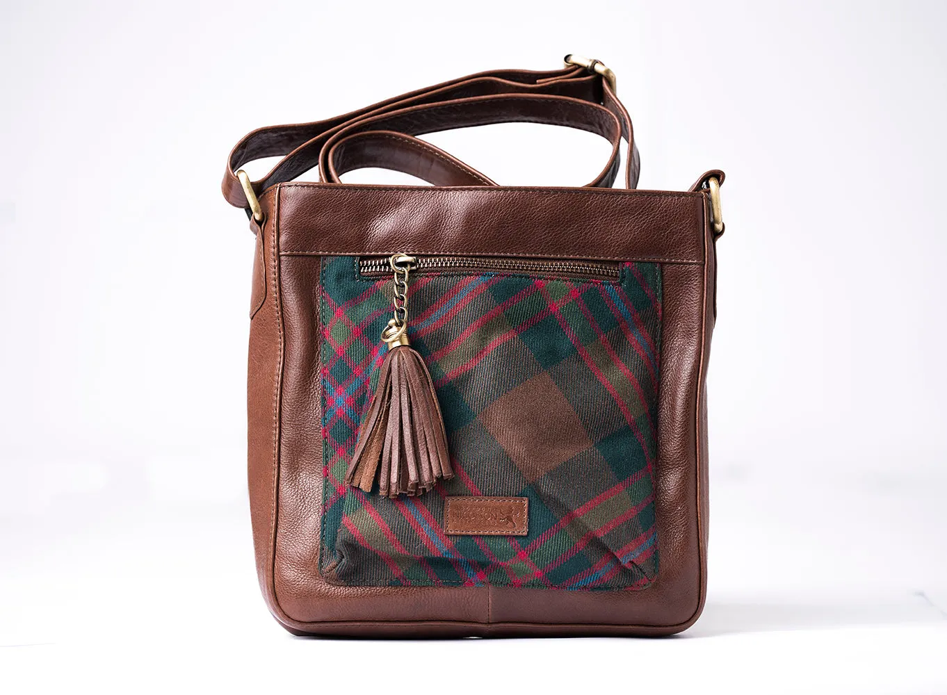 Tartan & Leather Iona Handbag