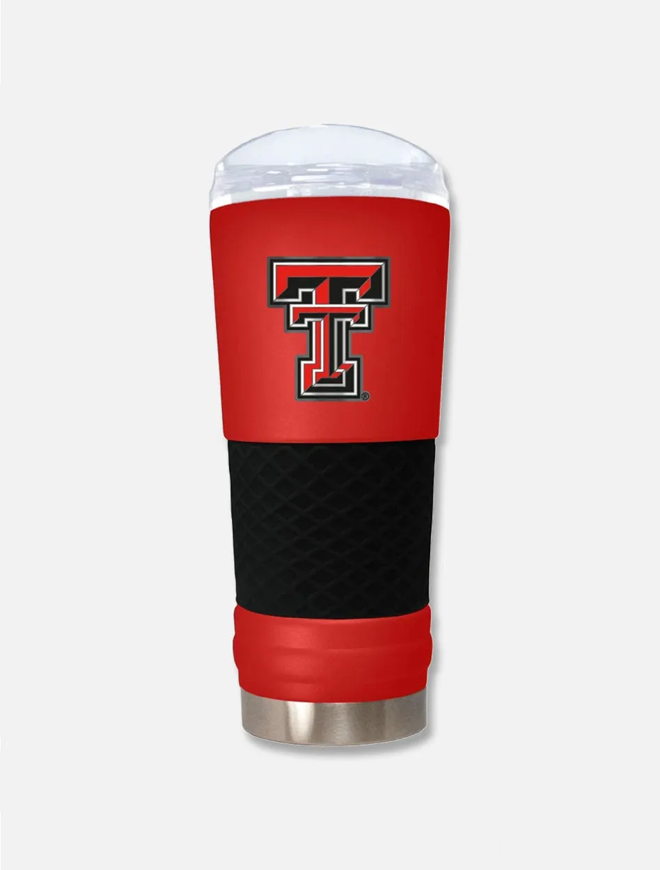 Texas Tech Red Raiders "The Draft" 24oz Travel Tumbler in Red