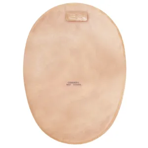 The Natura®   Two-Piece Closed End Beige Filtered Ostomy Pouch, 8 Inch Length, 1¾ Inch Flange