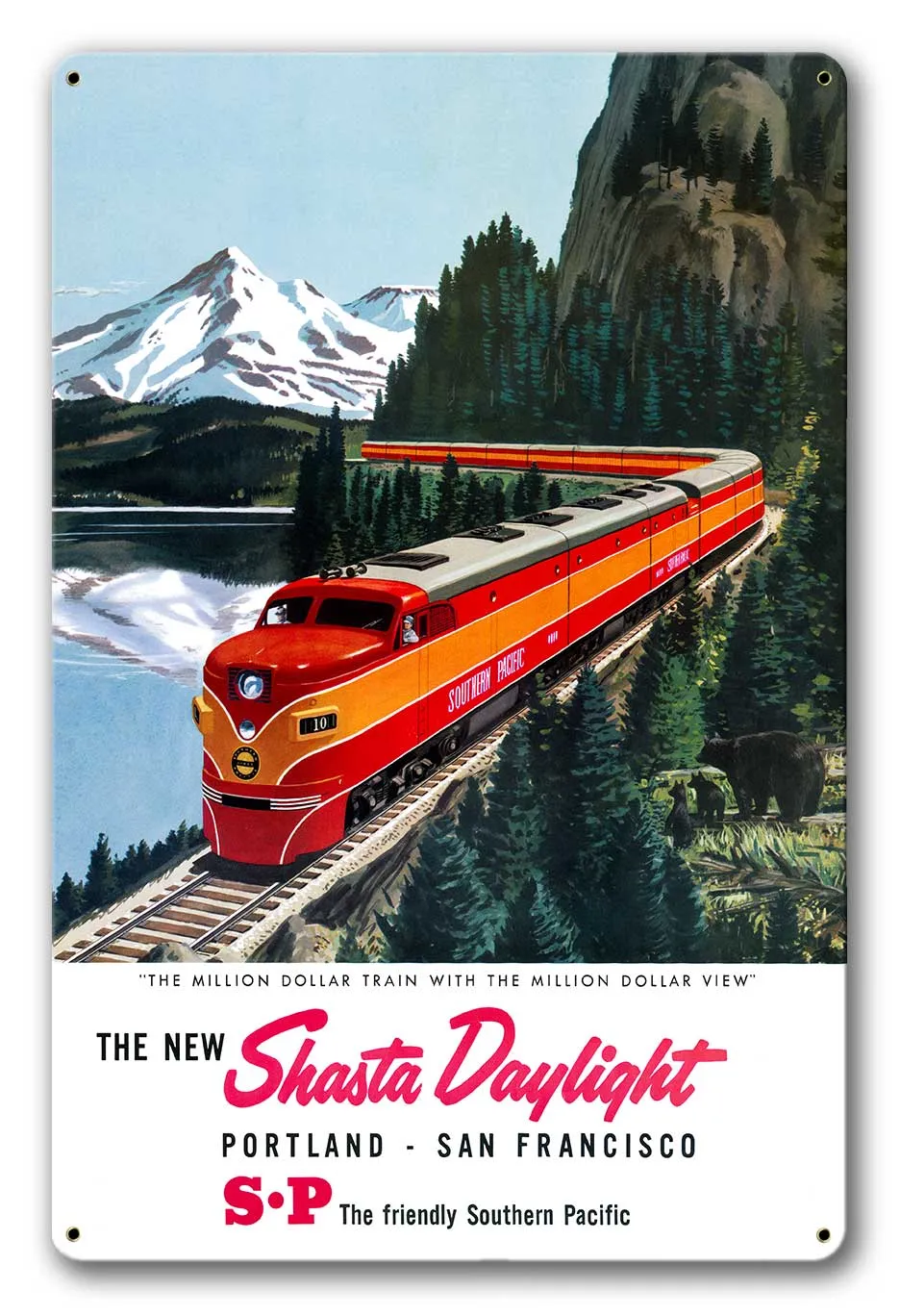The New Shasta Daylight Portland - San Francisco