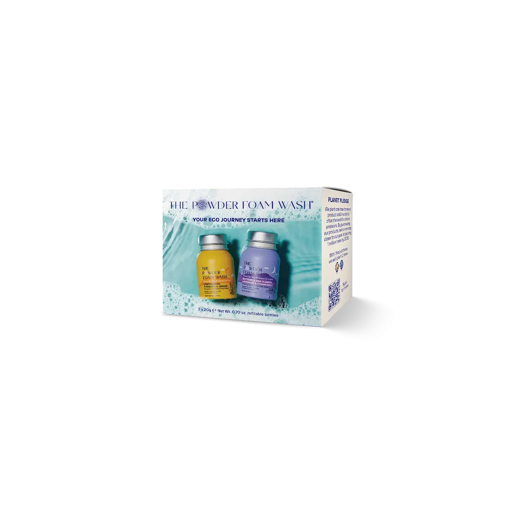 The Powder Shampoo Body Wash Discovery Bundle (2 x 20g)
