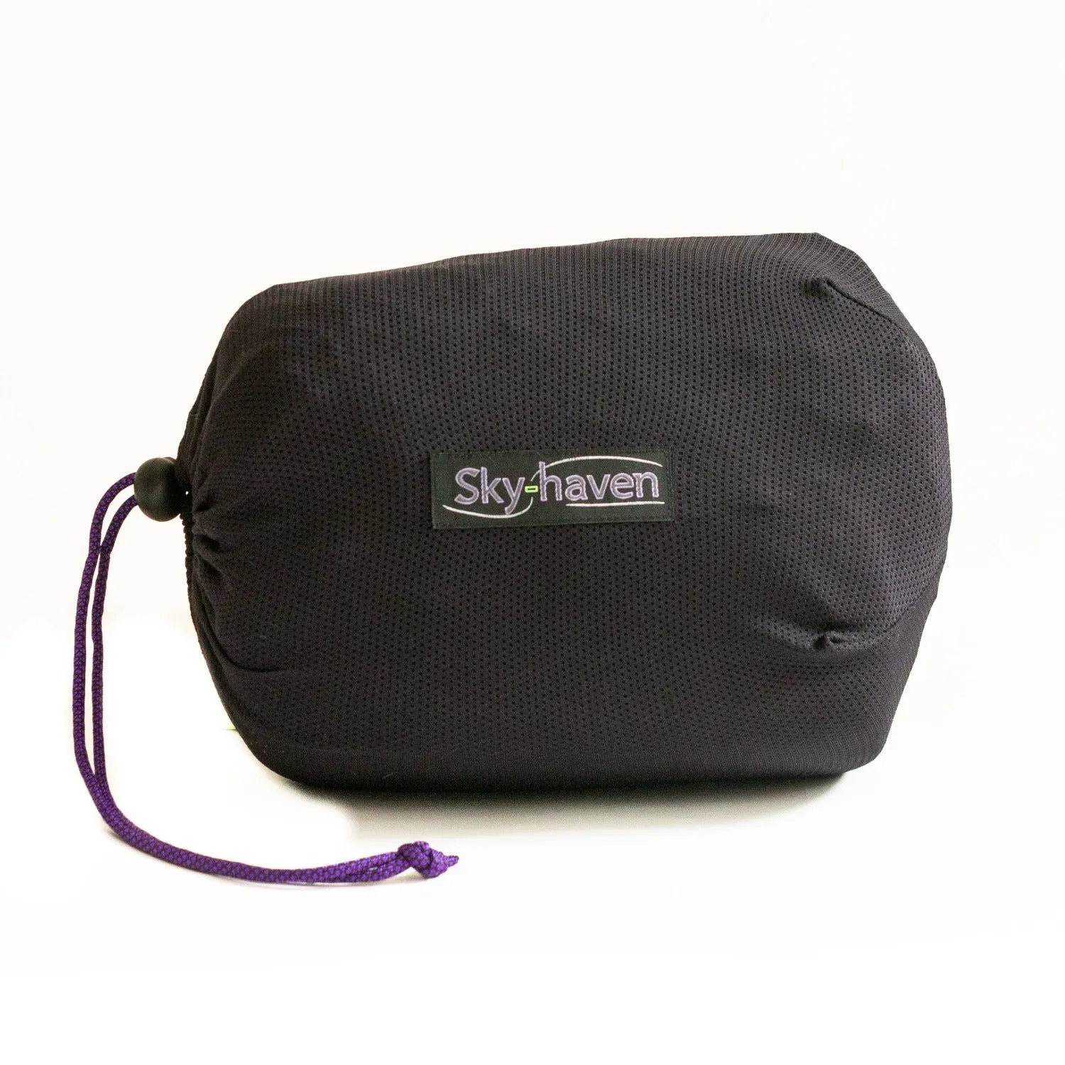 The SLOODIE Black Mesh Throw Bag