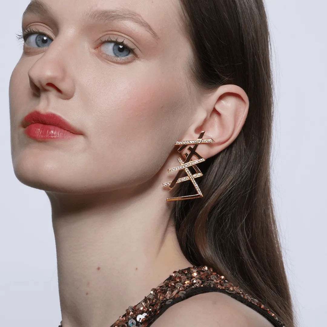 Thunder Silver Earrings