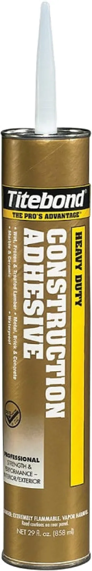 Titebond 5262 Construction Adhesive, Beige, 28 oz Cartridge :EA: QUANTITY: 1