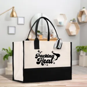 TMC-L-BLK-PHT1001 Packing heat tote bag