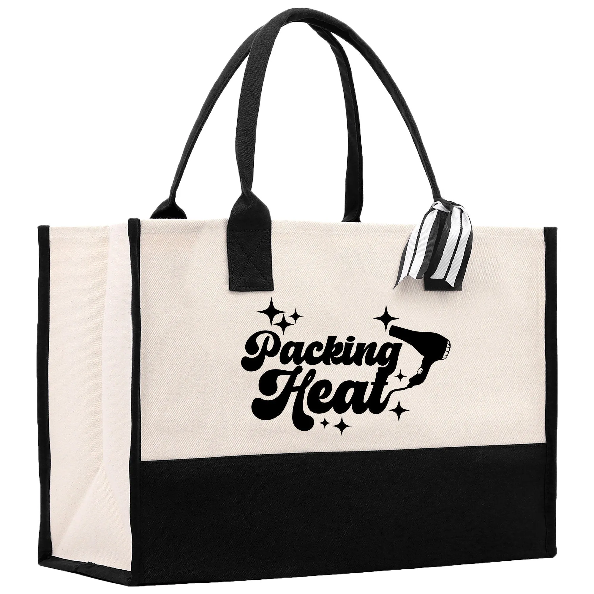 TMC-L-BLK-PHT1001 Packing heat tote bag