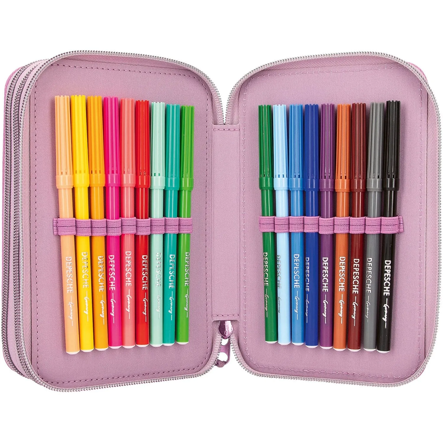 TOPModel Triple Pencil Case Fairy Love