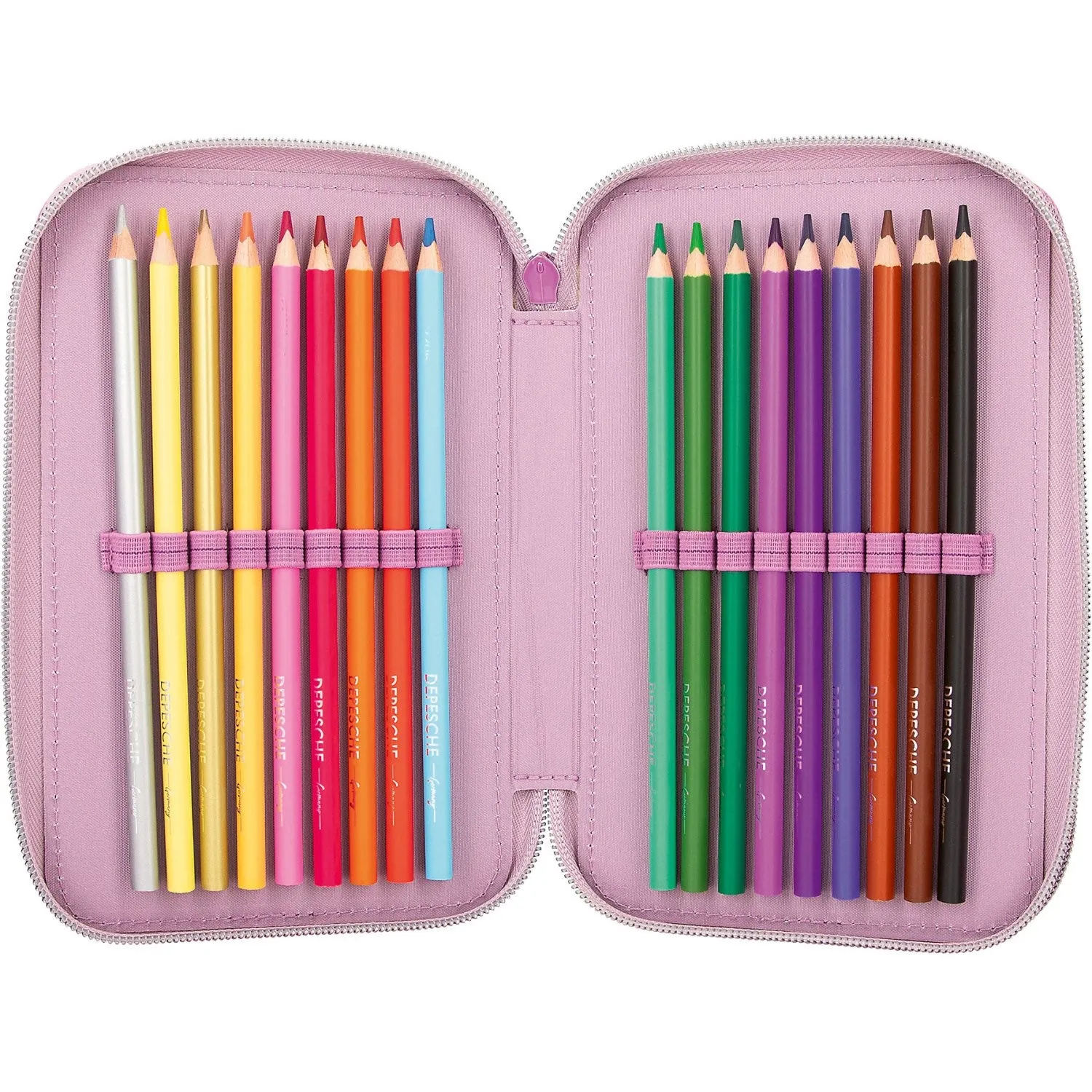 TOPModel Triple Pencil Case Fairy Love
