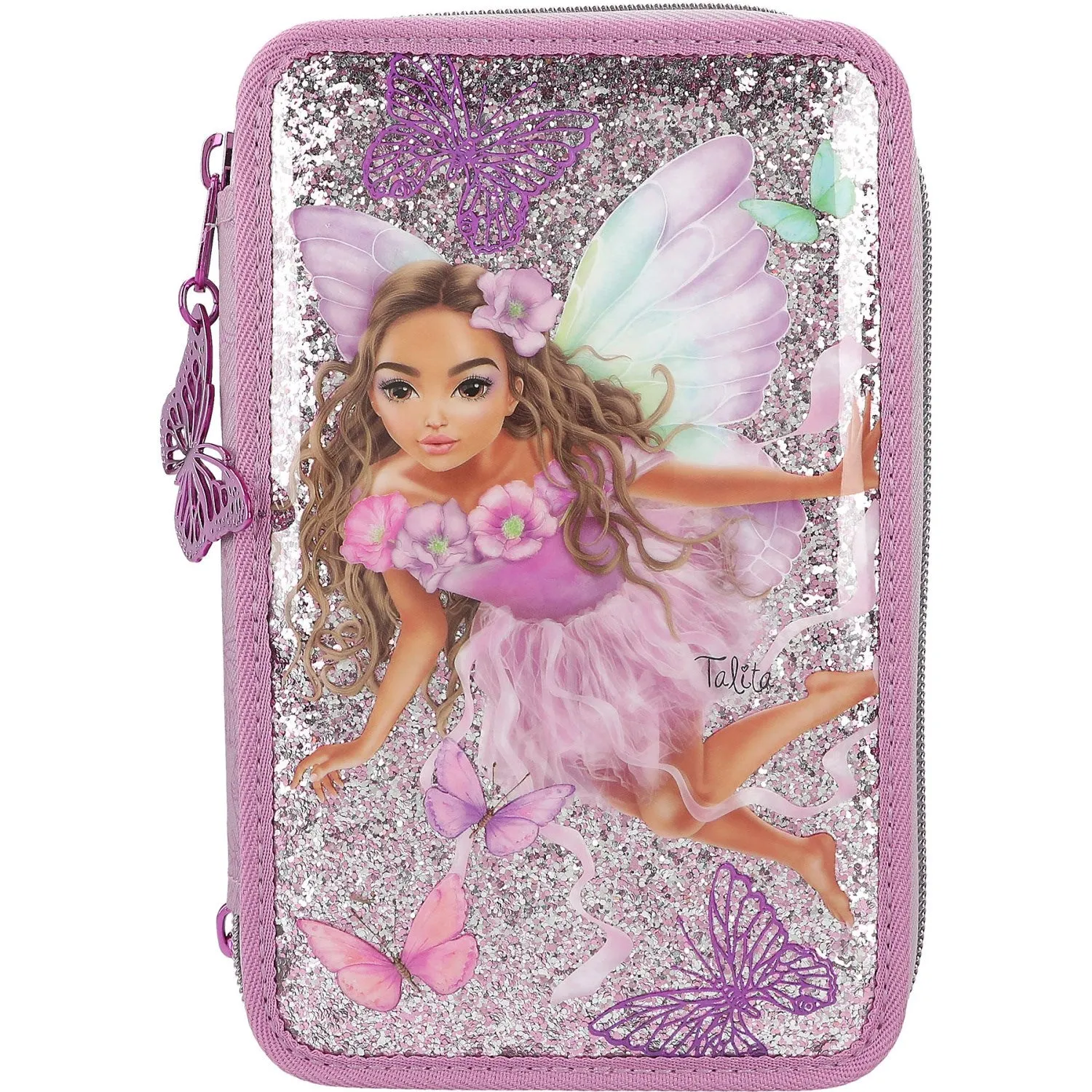 TOPModel Triple Pencil Case Fairy Love