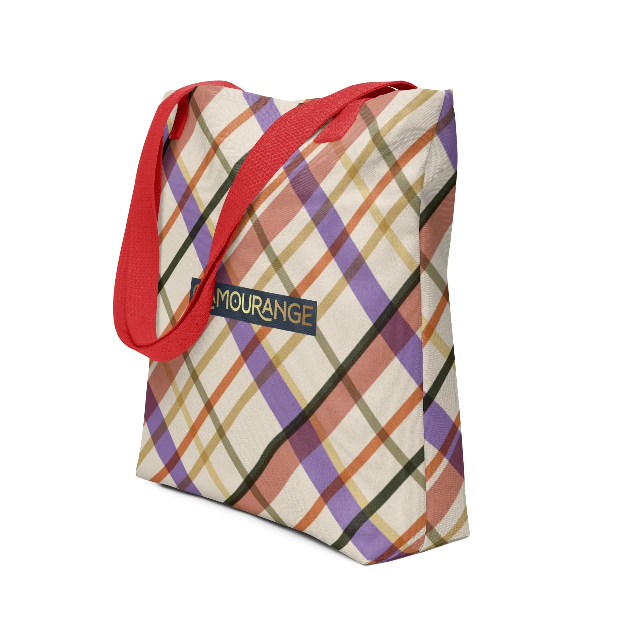 Tote Bag Women Designer (Stripe Bag Pattern 007)