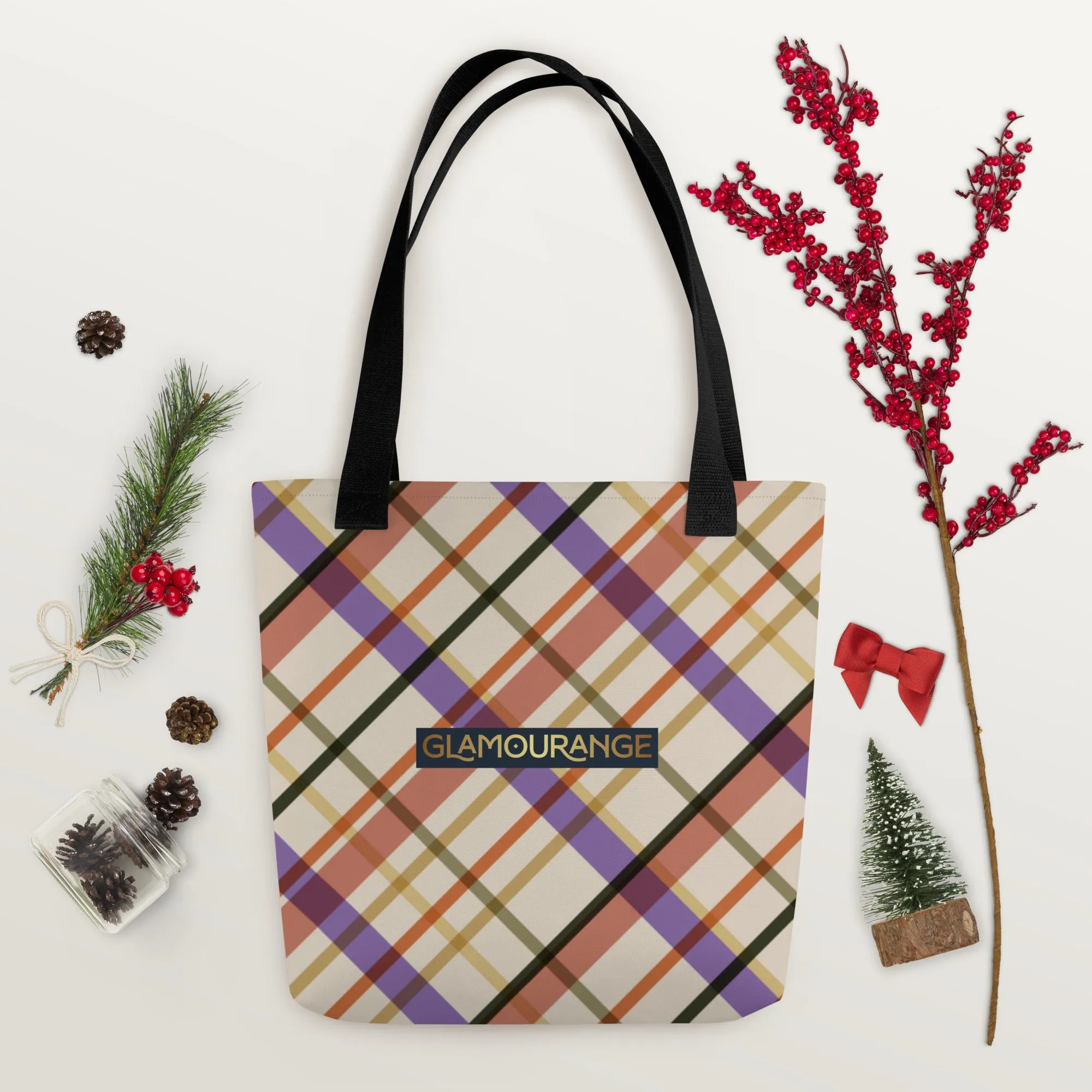 Tote Bag Women Designer (Stripe Bag Pattern 007)