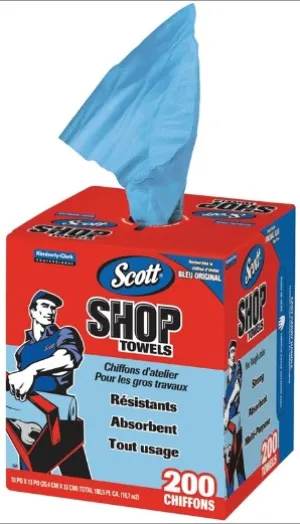 TOWEL SHOP 1-PLY 200CT 10X13IN