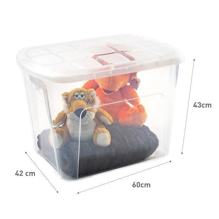 Transparent Multi-Purpose Storage Box - 75L