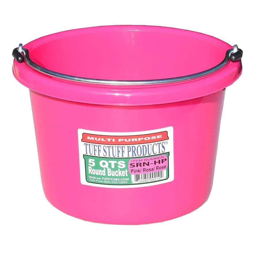 Tuff Stuff 5 Quart Round Bucket