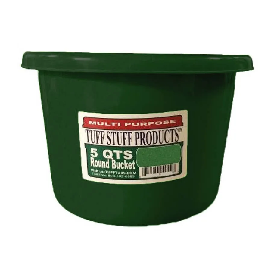 Tuff Stuff 5 Quart Round Bucket