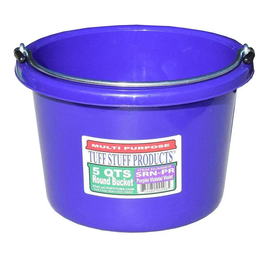Tuff Stuff 5 Quart Round Bucket