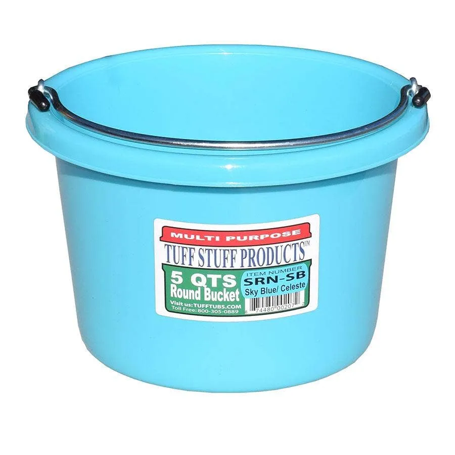 Tuff Stuff 5 Quart Round Bucket