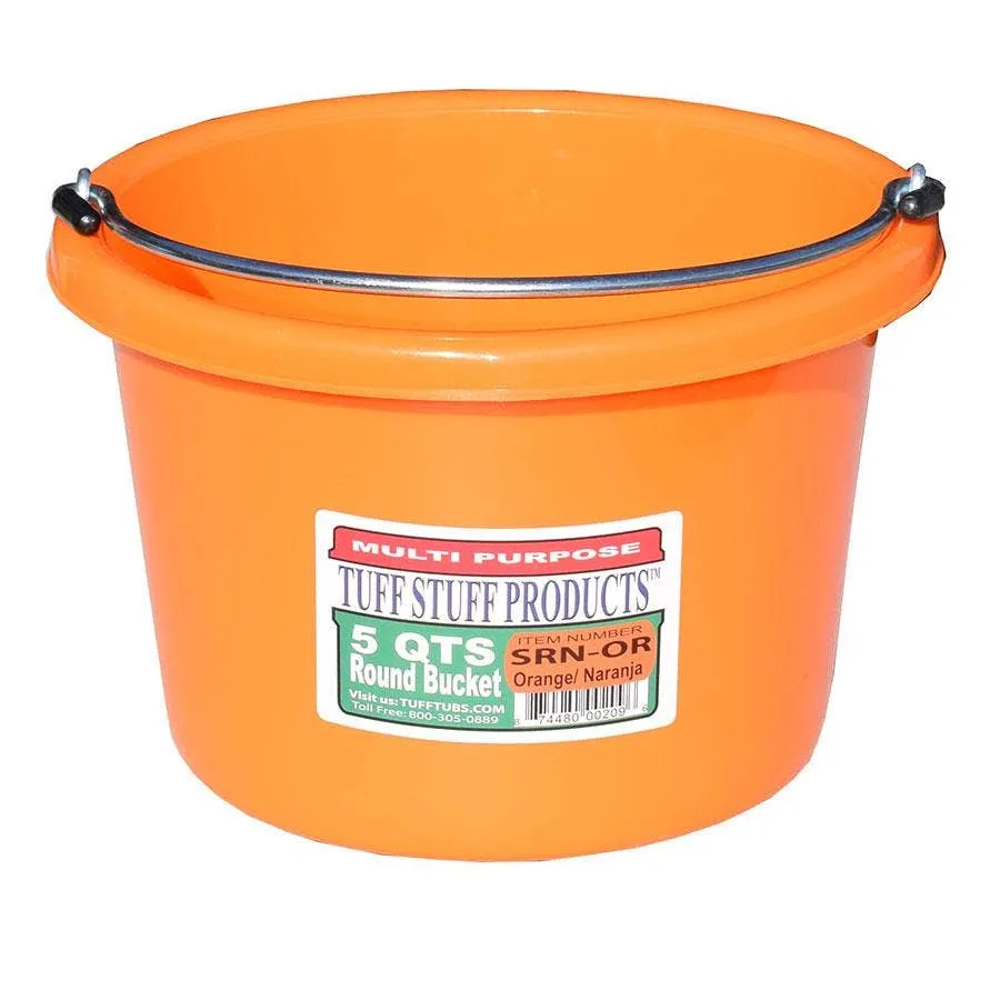 Tuff Stuff 5 Quart Round Bucket