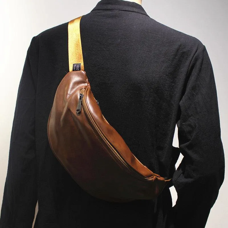 Vvsha  Christmas Gift Faux Leather Crossbody Chest Bag