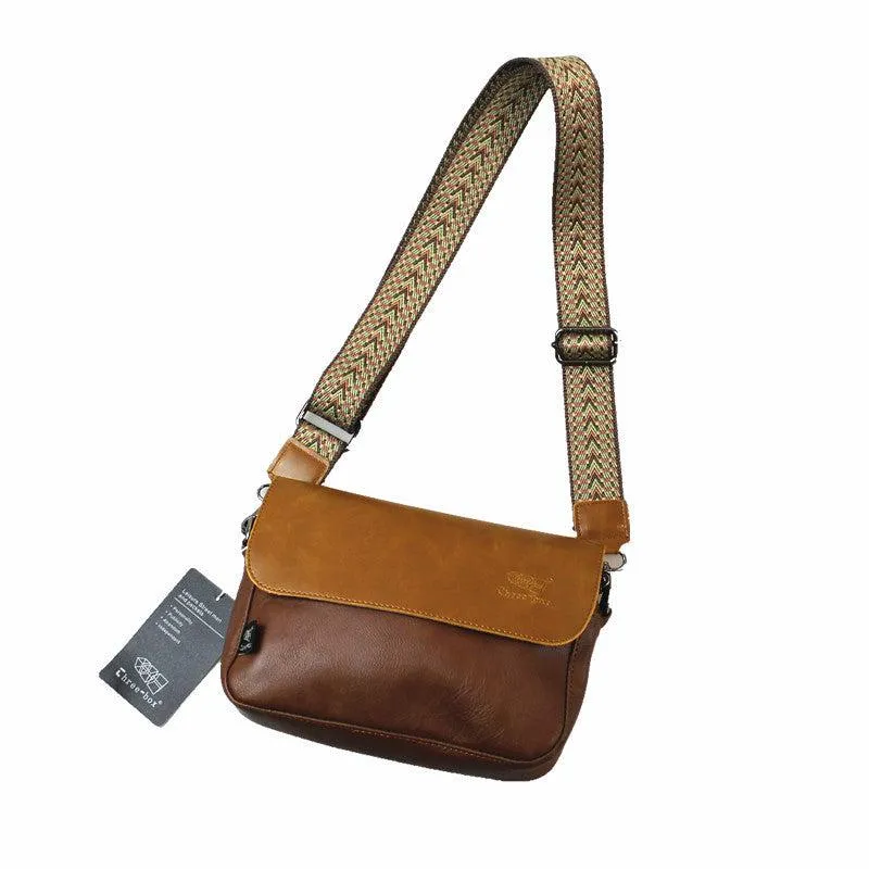 Vvsha  Christmas Gift Small Faux Leather Messenger Bag