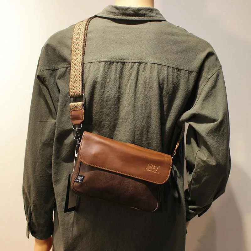 Vvsha  Christmas Gift Small Faux Leather Messenger Bag