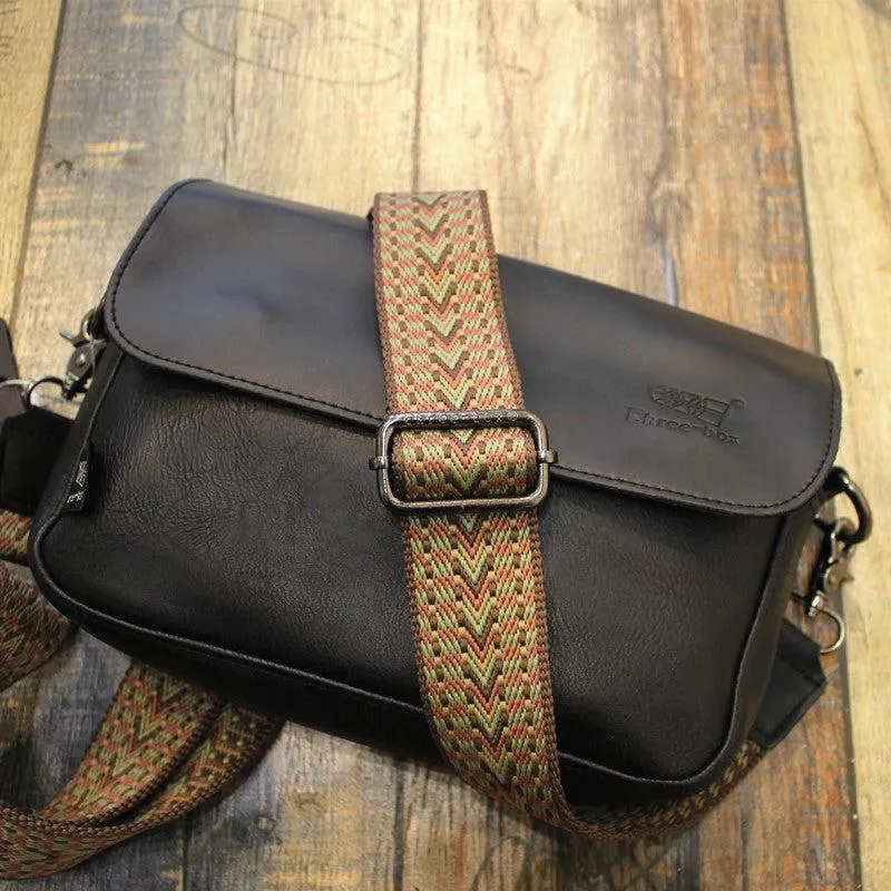 Vvsha  Christmas Gift Small Faux Leather Messenger Bag