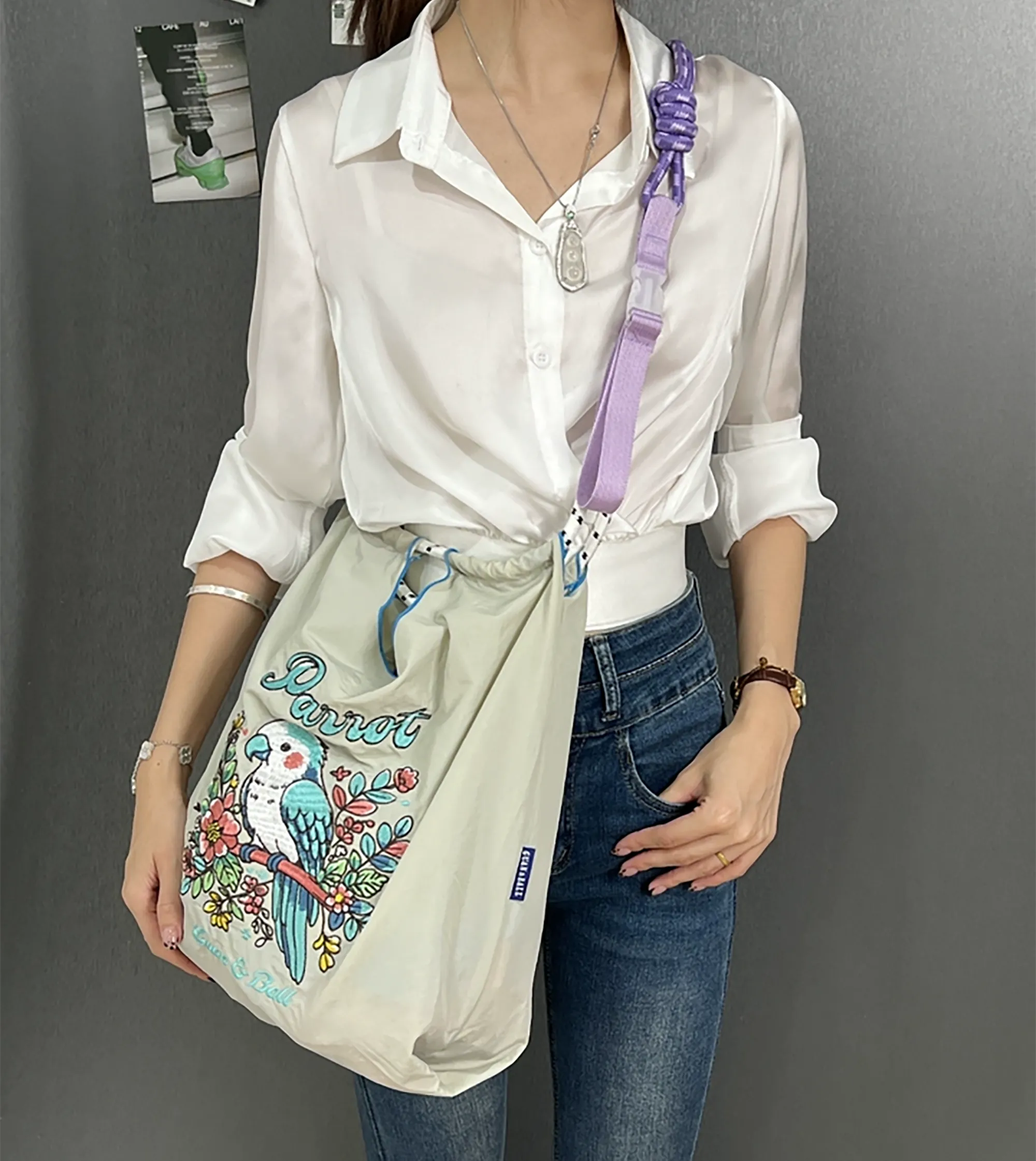 Woven Shoulder Strap, Eco-friendly Bag Replacement Strap, Pure Cotton Woven Bag Strap